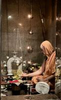 Jalabhisheka and Arati at HH Shrimat Parijnanashram Swamiji II Sannidhih (27 Sep 2024)